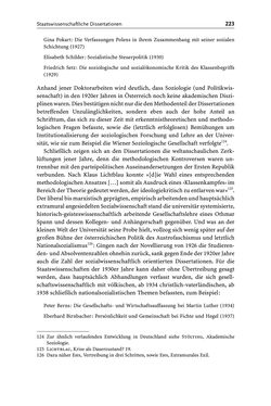 Image of the Page - 223 - in Die Wiener Rechts- und Staatswissenschaftliche Fakultät 1918–1938