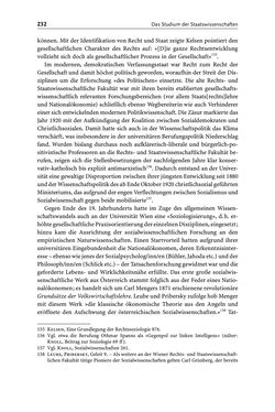 Image of the Page - 232 - in Die Wiener Rechts- und Staatswissenschaftliche Fakultät 1918–1938