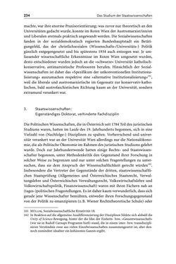 Image of the Page - 234 - in Die Wiener Rechts- und Staatswissenschaftliche Fakultät 1918–1938