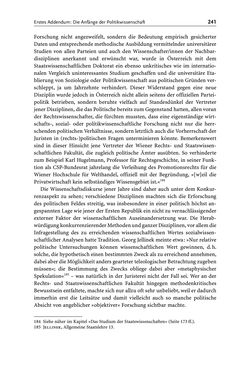 Bild der Seite - 241 - in Die Wiener Rechts- und Staatswissenschaftliche Fakultät 1918–1938