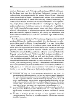 Image of the Page - 254 - in Die Wiener Rechts- und Staatswissenschaftliche Fakultät 1918–1938