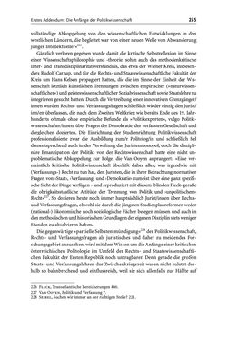 Image of the Page - 255 - in Die Wiener Rechts- und Staatswissenschaftliche Fakultät 1918–1938