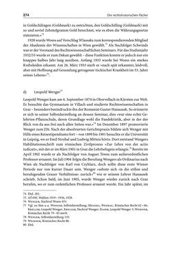 Image of the Page - 274 - in Die Wiener Rechts- und Staatswissenschaftliche Fakultät 1918–1938