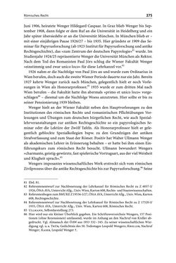 Image of the Page - 275 - in Die Wiener Rechts- und Staatswissenschaftliche Fakultät 1918–1938