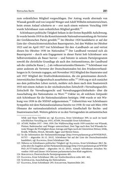 Bild der Seite - 281 - in Die Wiener Rechts- und Staatswissenschaftliche Fakultät 1918–1938