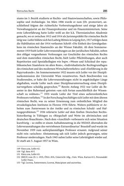Bild der Seite - 285 - in Die Wiener Rechts- und Staatswissenschaftliche Fakultät 1918–1938