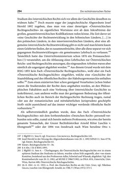 Image of the Page - 294 - in Die Wiener Rechts- und Staatswissenschaftliche Fakultät 1918–1938