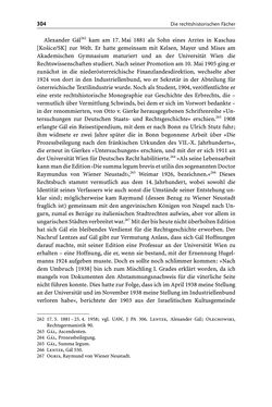 Image of the Page - 304 - in Die Wiener Rechts- und Staatswissenschaftliche Fakultät 1918–1938