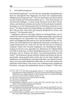 Image of the Page - 306 - in Die Wiener Rechts- und Staatswissenschaftliche Fakultät 1918–1938