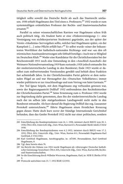 Image of the Page - 307 - in Die Wiener Rechts- und Staatswissenschaftliche Fakultät 1918–1938