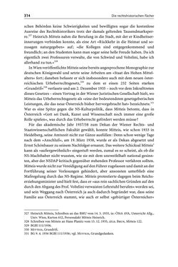Image of the Page - 314 - in Die Wiener Rechts- und Staatswissenschaftliche Fakultät 1918–1938