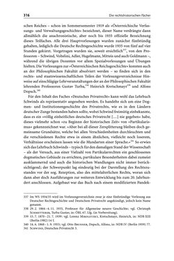 Image of the Page - 316 - in Die Wiener Rechts- und Staatswissenschaftliche Fakultät 1918–1938