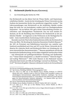 Image of the Page - 319 - in Die Wiener Rechts- und Staatswissenschaftliche Fakultät 1918–1938
