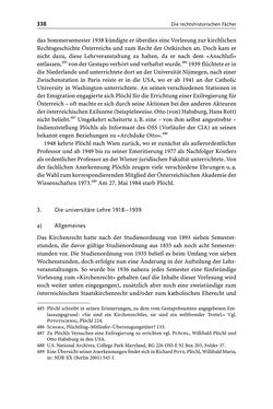 Bild der Seite - 338 - in Die Wiener Rechts- und Staatswissenschaftliche Fakultät 1918–1938