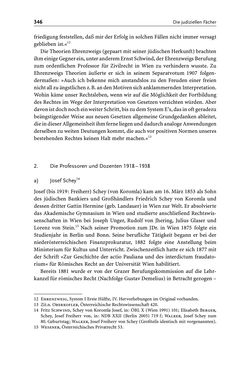 Image of the Page - 346 - in Die Wiener Rechts- und Staatswissenschaftliche Fakultät 1918–1938