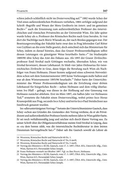 Image of the Page - 347 - in Die Wiener Rechts- und Staatswissenschaftliche Fakultät 1918–1938