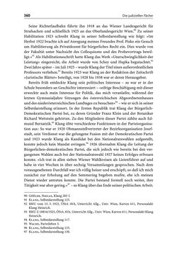 Image of the Page - 360 - in Die Wiener Rechts- und Staatswissenschaftliche Fakultät 1918–1938