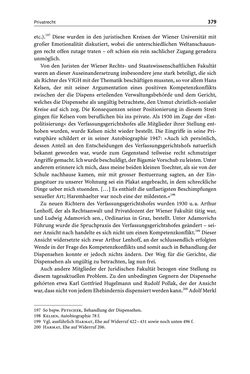 Image of the Page - 379 - in Die Wiener Rechts- und Staatswissenschaftliche Fakultät 1918–1938