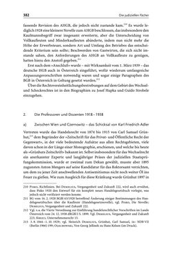Image of the Page - 382 - in Die Wiener Rechts- und Staatswissenschaftliche Fakultät 1918–1938