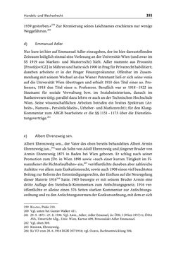 Image of the Page - 393 - in Die Wiener Rechts- und Staatswissenschaftliche Fakultät 1918–1938