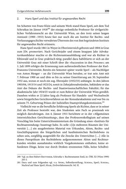 Image of the Page - 399 - in Die Wiener Rechts- und Staatswissenschaftliche Fakultät 1918–1938