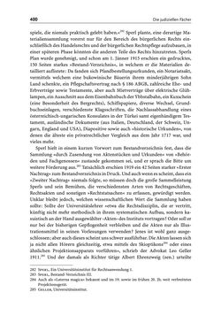 Image of the Page - 400 - in Die Wiener Rechts- und Staatswissenschaftliche Fakultät 1918–1938