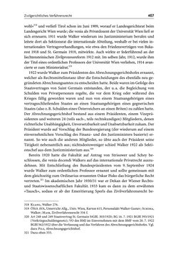 Image of the Page - 407 - in Die Wiener Rechts- und Staatswissenschaftliche Fakultät 1918–1938