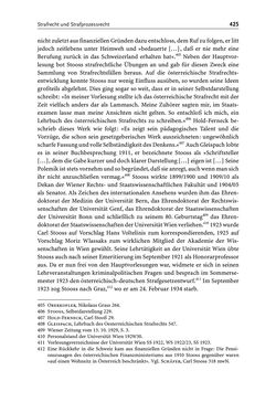 Image of the Page - 425 - in Die Wiener Rechts- und Staatswissenschaftliche Fakultät 1918–1938
