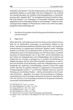Image of the Page - 452 - in Die Wiener Rechts- und Staatswissenschaftliche Fakultät 1918–1938
