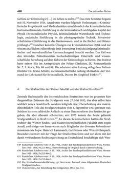 Bild der Seite - 460 - in Die Wiener Rechts- und Staatswissenschaftliche Fakultät 1918–1938