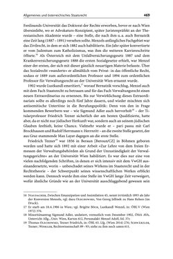 Image of the Page - 469 - in Die Wiener Rechts- und Staatswissenschaftliche Fakultät 1918–1938