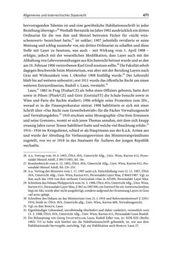 Bild der Seite - 471 - in Die Wiener Rechts- und Staatswissenschaftliche Fakultät 1918–1938