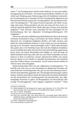 Image of the Page - 486 - in Die Wiener Rechts- und Staatswissenschaftliche Fakultät 1918–1938
