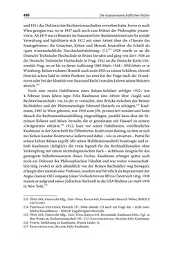 Image of the Page - 490 - in Die Wiener Rechts- und Staatswissenschaftliche Fakultät 1918–1938