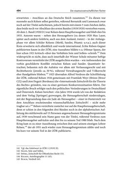 Bild der Seite - 494 - in Die Wiener Rechts- und Staatswissenschaftliche Fakultät 1918–1938