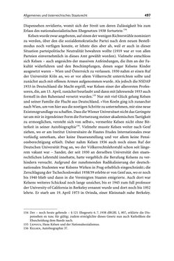 Bild der Seite - 497 - in Die Wiener Rechts- und Staatswissenschaftliche Fakultät 1918–1938