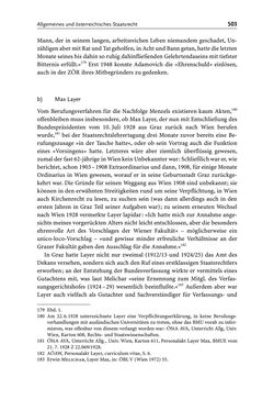 Bild der Seite - 503 - in Die Wiener Rechts- und Staatswissenschaftliche Fakultät 1918–1938