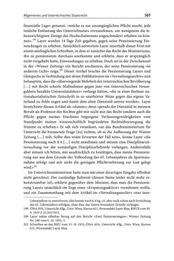 Bild der Seite - 507 - in Die Wiener Rechts- und Staatswissenschaftliche Fakultät 1918–1938