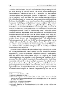 Bild der Seite - 510 - in Die Wiener Rechts- und Staatswissenschaftliche Fakultät 1918–1938
