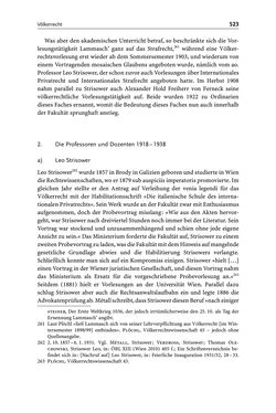Bild der Seite - 523 - in Die Wiener Rechts- und Staatswissenschaftliche Fakultät 1918–1938