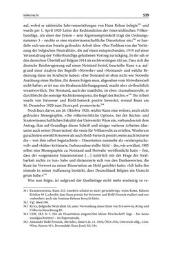 Bild der Seite - 539 - in Die Wiener Rechts- und Staatswissenschaftliche Fakultät 1918–1938