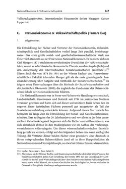 Bild der Seite - 547 - in Die Wiener Rechts- und Staatswissenschaftliche Fakultät 1918–1938