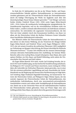 Bild der Seite - 548 - in Die Wiener Rechts- und Staatswissenschaftliche Fakultät 1918–1938