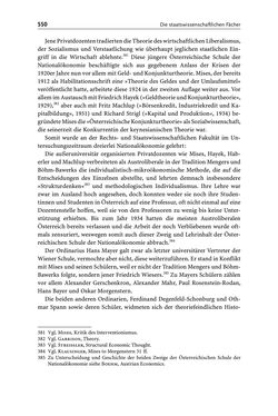 Bild der Seite - 550 - in Die Wiener Rechts- und Staatswissenschaftliche Fakultät 1918–1938