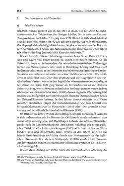 Bild der Seite - 552 - in Die Wiener Rechts- und Staatswissenschaftliche Fakultät 1918–1938