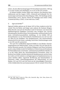 Bild der Seite - 558 - in Die Wiener Rechts- und Staatswissenschaftliche Fakultät 1918–1938
