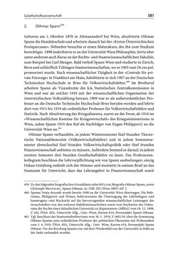 Bild der Seite - 581 - in Die Wiener Rechts- und Staatswissenschaftliche Fakultät 1918–1938