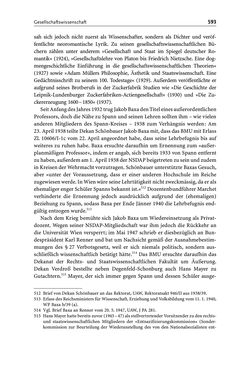 Bild der Seite - 593 - in Die Wiener Rechts- und Staatswissenschaftliche Fakultät 1918–1938