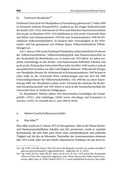 Bild der Seite - 602 - in Die Wiener Rechts- und Staatswissenschaftliche Fakultät 1918–1938