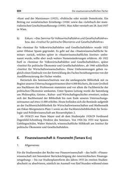 Bild der Seite - 604 - in Die Wiener Rechts- und Staatswissenschaftliche Fakultät 1918–1938